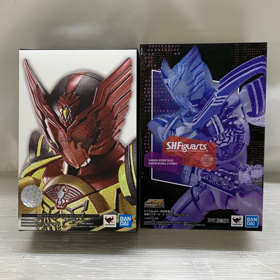 【中古品】 S.H.F 真骨彫製法 仮面ライダーオーズ スーパータトバコンボ フィギュア バンダイ フィギュアーツ 魂ウェブ商店 042-260915-em-03-min 万代Net店