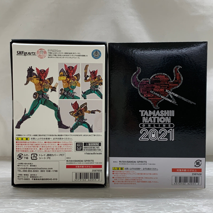 【中古品】 S.H.F 真骨彫製法 仮面ライダーオーズ スーパータトバコンボ フィギュア バンダイ フィギュアーツ 魂ウェブ商店 042-260915-em-03-min 万代Net店