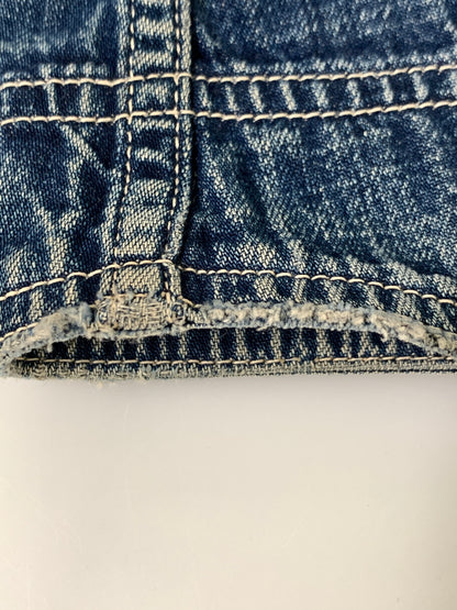 【中古品】【メンズ】 東洋エンタープライズ HEAD LIGHT 実名復刻 DENIM COVERALL ヘッド ライト デニム カバーオール アウター デニム ジャケット 145-260903-hu-33-min サイズ：表記なし 不明 カラー：インディゴ 万代Net店