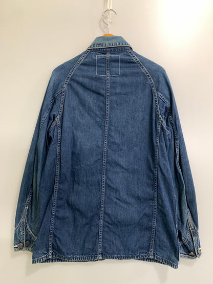 【中古品】【メンズ】 東洋エンタープライズ HEAD LIGHT 実名復刻 DENIM COVERALL ヘッド ライト デニム カバーオール アウター デニム ジャケット 145-260903-hu-33-min サイズ：表記なし 不明 カラー：インディゴ 万代Net店