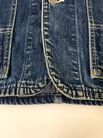 【中古品】【メンズ】 東洋エンタープライズ HEAD LIGHT 実名復刻 DENIM COVERALL ヘッド ライト デニム カバーオール アウター デニム ジャケット 145-260903-hu-33-min サイズ：表記なし 不明 カラー：インディゴ 万代Net店