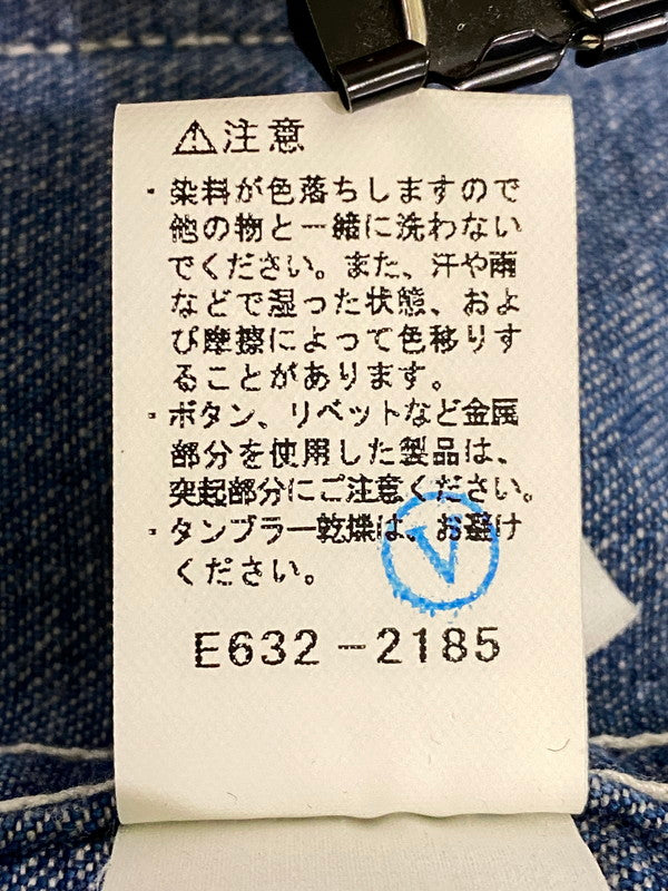 【中古品】【メンズ】 LEE リー 復刻 30S LOCO JACKET 02432 30年代 ロコ ジャケット ワークウェア カバーオール メンズ アウター ヴィンテージ デニムジャケット Gジャン 147-260904-em-07-min サイズ：40 カラー：インディゴ 万代Net店