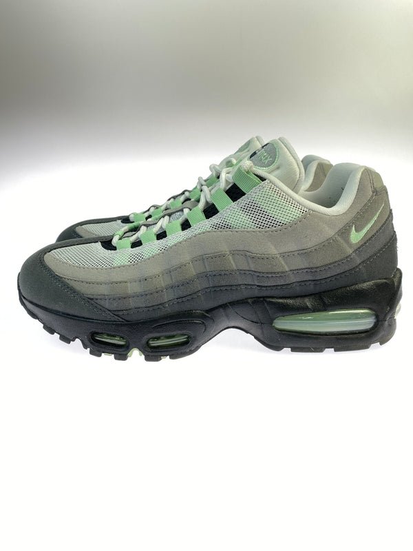 【中古品】【メンズ】 NIKE ナイキ WOMEN'S AIR MAX 95 BIG BUBBLE HJ5996-005 ウィメンズ エア マックス 95 ビッグ バブル スニーカー 靴 160-260907-yn-03-min サイズ：26.5cm US9.5 カラー：BLACK/FRESH MINT-WHITE-MEDIUM GREY 万代Net店