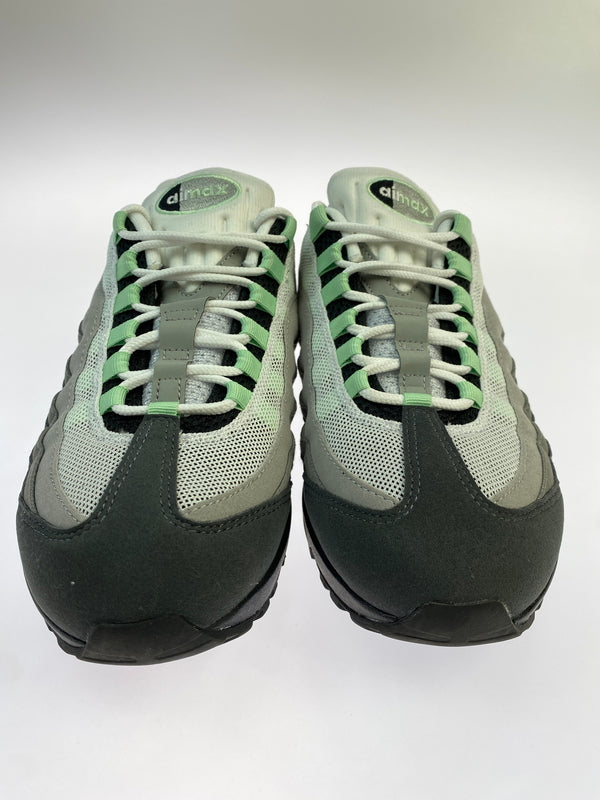 【中古品】【メンズ】 NIKE ナイキ WOMEN'S AIR MAX 95 BIG BUBBLE HJ5996-005 ウィメンズ エア マックス 95 ビッグ バブル スニーカー 靴 160-260907-yn-03-min サイズ：26.5cm US9.5 カラー：BLACK/FRESH MINT-WHITE-MEDIUM GREY 万代Net店