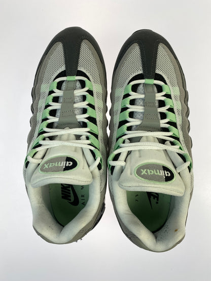 【中古品】【メンズ】 NIKE ナイキ WOMEN'S AIR MAX 95 BIG BUBBLE HJ5996-005 ウィメンズ エア マックス 95 ビッグ バブル スニーカー 靴 160-260907-yn-03-min サイズ：26.5cm US9.5 カラー：BLACK/FRESH MINT-WHITE-MEDIUM GREY 万代Net店