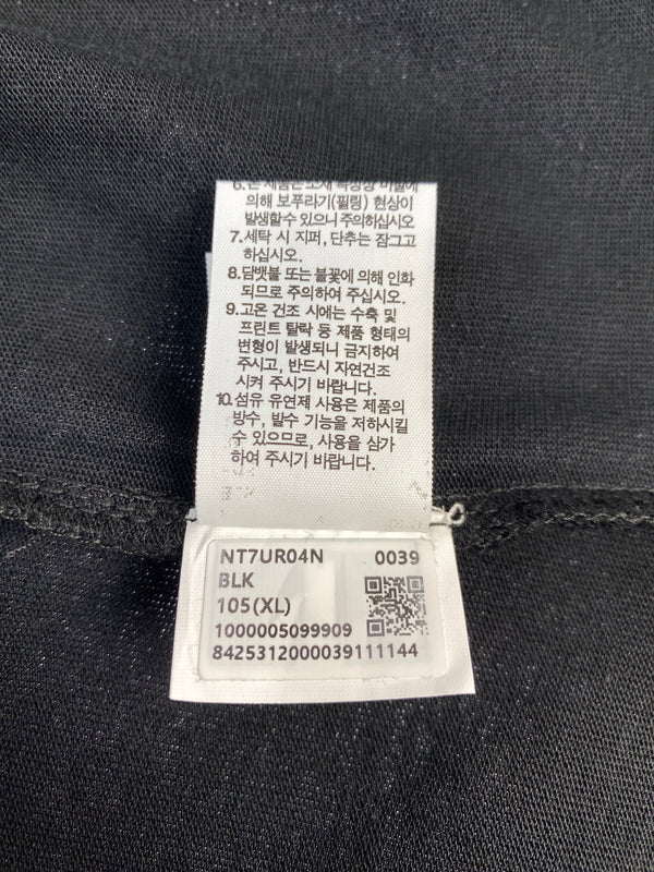 【中古品】【メンズ】 THE NORTH FACE WHITE LABEL ザ ノース フェイス ホワイト レーベル MISSION S S R TEE ショート スリーブ ティー NT7UR04N 半袖 144-260922-hu-03-min サイズ：XL カラー：ブラック 万代Net店