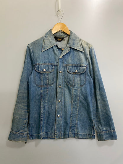 【中古品】【メンズ】 LEE リー 70S DENIM SHIRT 70年代 デニム シャツ メンズ Gジャン トップス ヴィンテージ 146-260904-em-08-min サイズ：S カラー：インディゴ 万代Net店