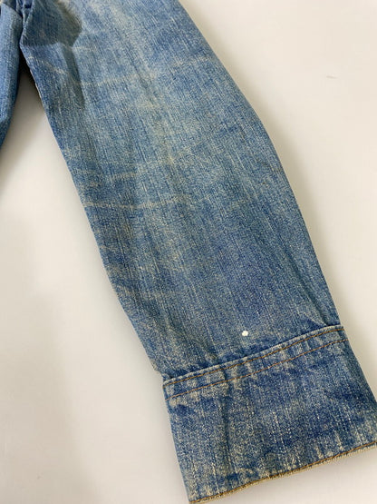 【中古品】【メンズ】 LEE リー 70S DENIM SHIRT 70年代 デニム シャツ メンズ Gジャン トップス ヴィンテージ 146-260904-em-08-min サイズ：S カラー：インディゴ 万代Net店