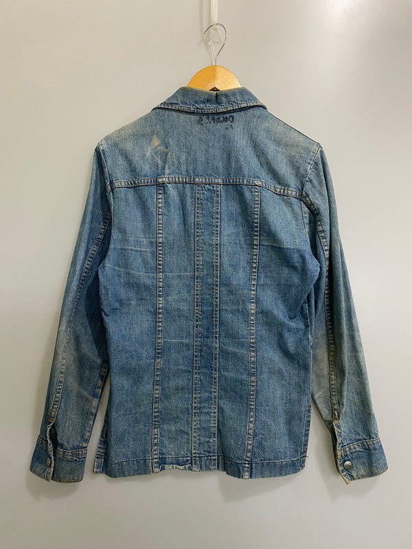 【中古品】【メンズ】 LEE リー 70S DENIM SHIRT 70年代 デニム シャツ メンズ Gジャン トップス ヴィンテージ 146-260904-em-08-min サイズ：S カラー：インディゴ 万代Net店