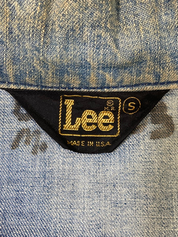 【中古品】【メンズ】 LEE リー 70S DENIM SHIRT 70年代 デニム シャツ メンズ Gジャン トップス ヴィンテージ 146-260904-em-08-min サイズ：S カラー：インディゴ 万代Net店