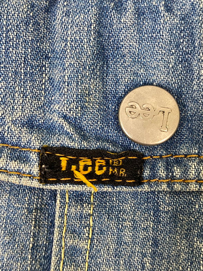 【中古品】【メンズ】 LEE リー 70S DENIM SHIRT 70年代 デニム シャツ メンズ Gジャン トップス ヴィンテージ 146-260904-em-08-min サイズ：S カラー：インディゴ 万代Net店