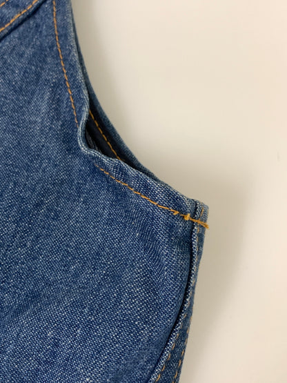 【中古品】【メンズ】 SEPARATE-LEES BY LEE セパレート リーズ バイ リー 70S DENIM VEST 70年代 デニム ベスト ヴィンテージ アウター 146-260903-hu-40-min サイズ：38R カラー：ブルーインディゴ 万代Net店