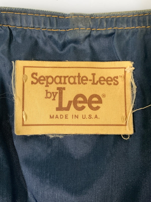 【中古品】【メンズ】 SEPARATE-LEES BY LEE セパレート リーズ バイ リー 70S DENIM VEST 70年代 デニム ベスト ヴィンテージ アウター 146-260903-hu-40-min サイズ：38R カラー：ブルーインディゴ 万代Net店