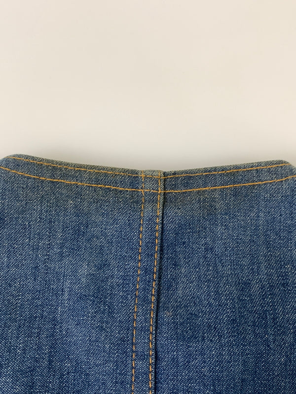 【中古品】【メンズ】 SEPARATE-LEES BY LEE セパレート リーズ バイ リー 70S DENIM VEST 70年代 デニム ベスト ヴィンテージ アウター 146-260903-hu-40-min サイズ：38R カラー：ブルーインディゴ 万代Net店