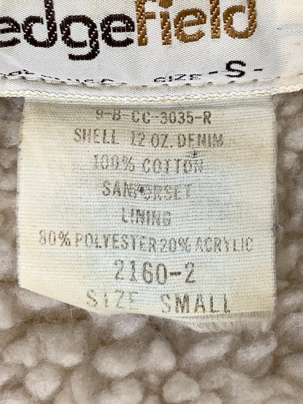 【中古品】【メンズ】 SEDGEFIELD セッジフィールド BOA VEST ボアベスト アウター 146-260903-hu-41-min サイズ：S カラー：ブルーインディゴ 万代Net店