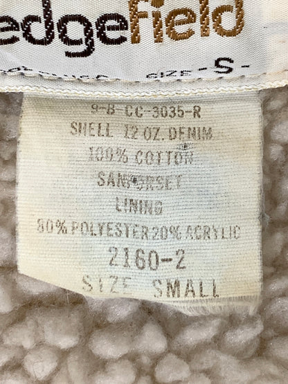 【中古品】【メンズ】 SEDGEFIELD セッジフィールド BOA VEST ボアベスト アウター 146-260903-hu-41-min サイズ：S カラー：ブルーインディゴ 万代Net店