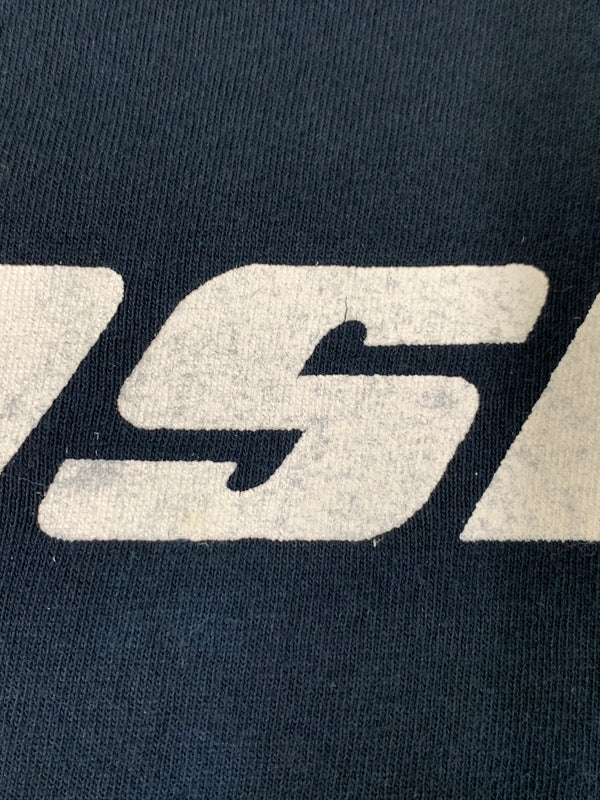 【中古品】【メンズ】 BOSE ボーズ PRINT TEE プリント ティー 半袖 Tシャツ ショートスリーブ 146-260903-hu-44-min サイズ：S カラー：ネイビー 万代Net店