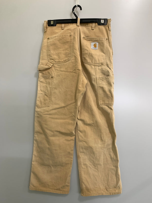 【中古品】【メンズ】 CARHARTT カーハート DOUBLE KNEE PAINTER PANT ダブル ニー ペインター パンツ ボトムス 157-260903-hu-28-min サイズ：30×34 カラー：ベージュ 万代Net店