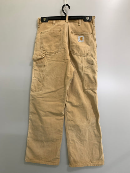 【中古品】【メンズ】 CARHARTT カーハート DOUBLE KNEE PAINTER PANT ダブル ニー ペインター パンツ ボトムス 157-260903-hu-28-min サイズ：30×34 カラー：ベージュ 万代Net店