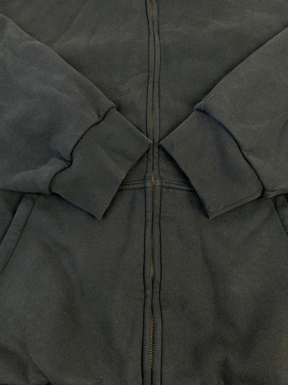 【中古品】【メンズ】 YEEZY イージー × GAP ギャップ DOUBLEFACE WIDE SILHOUETTE ZIP UP SWEAT HOODIE 537322-01-1 ダブルフェイス ワイド シルエット ジップ アップ スウェット フーディー 142-260904-em-32-min サイズ：XL カラー：ブラック 万代Net店