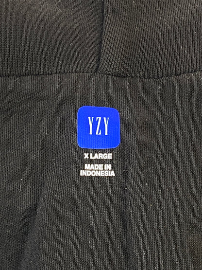 【中古品】【メンズ】 YEEZY イージー × GAP ギャップ DOUBLEFACE WIDE SILHOUETTE ZIP UP SWEAT HOODIE 537322-01-1 ダブルフェイス ワイド シルエット ジップ アップ スウェット フーディー 142-260904-em-32-min サイズ：XL カラー：ブラック 万代Net店