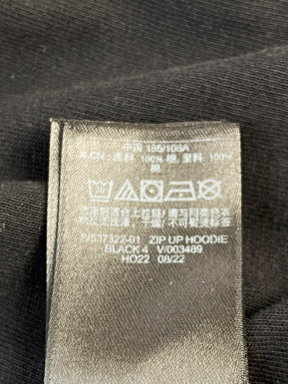 【中古品】【メンズ】 YEEZY イージー × GAP ギャップ DOUBLEFACE WIDE SILHOUETTE ZIP UP SWEAT HOODIE 537322-01-1 ダブルフェイス ワイド シルエット ジップ アップ スウェット フーディー 142-260904-em-32-min サイズ：XL カラー：ブラック 万代Net店