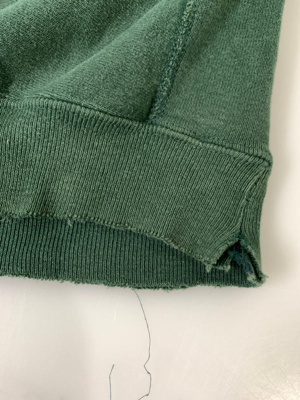 【中古品】【メンズ】 CHAMPION チャンピオン 90S VIRGINIA REVERSEWEAVE SWEATSHIRT 90年代 ヴァージニア リバースウィーブ スウェットシャツ トップス ヴィンテージ 146-260903-hu-34-min サイズ：タグ破損のため不明 カラー：グリーン 万代Net店