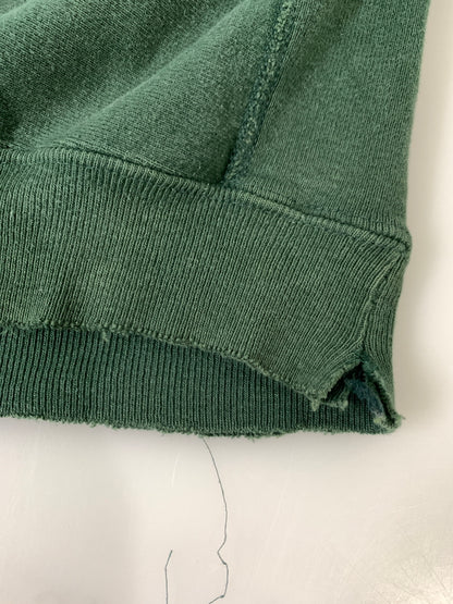 【中古品】【メンズ】 CHAMPION チャンピオン 90S VIRGINIA REVERSEWEAVE SWEATSHIRT 90年代 ヴァージニア リバースウィーブ スウェットシャツ トップス ヴィンテージ 146-260903-hu-34-min サイズ：タグ破損のため不明 カラー：グリーン 万代Net店
