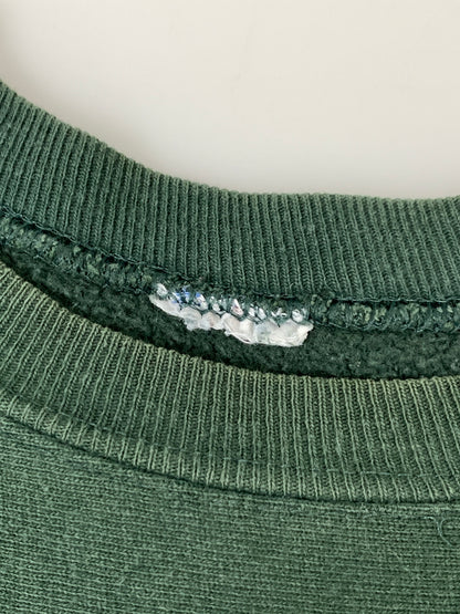 【中古品】【メンズ】 CHAMPION チャンピオン 90S VIRGINIA REVERSEWEAVE SWEATSHIRT 90年代 ヴァージニア リバースウィーブ スウェットシャツ トップス ヴィンテージ 146-260903-hu-34-min サイズ：タグ破損のため不明 カラー：グリーン 万代Net店
