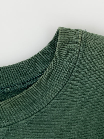 【中古品】【メンズ】 CHAMPION チャンピオン 90S VIRGINIA REVERSEWEAVE SWEATSHIRT 90年代 ヴァージニア リバースウィーブ スウェットシャツ トップス ヴィンテージ 146-260903-hu-34-min サイズ：タグ破損のため不明 カラー：グリーン 万代Net店