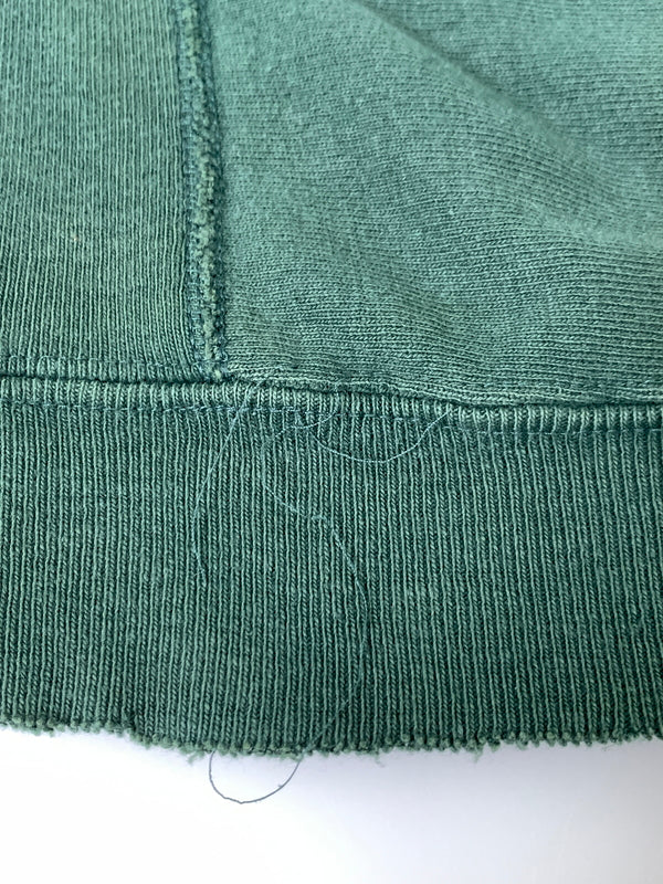 【中古品】【メンズ】 CHAMPION チャンピオン 90S VIRGINIA REVERSEWEAVE SWEATSHIRT 90年代 ヴァージニア リバースウィーブ スウェットシャツ トップス ヴィンテージ 146-260903-hu-34-min サイズ：タグ破損のため不明 カラー：グリーン 万代Net店