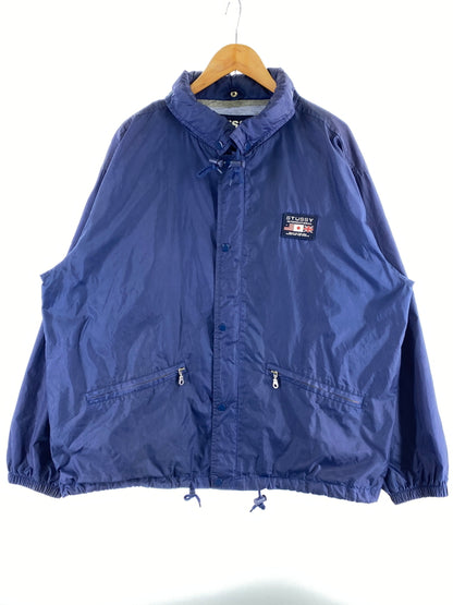 【中古品】【メンズ】 STUSSY ステューシー 00'S MOUNTAIN JACKET 00年代 マウンテンジャケット メンズ フード付き アウター 142-260904-em-33-min サイズ：XL カラー：ネイビー 万代Net店