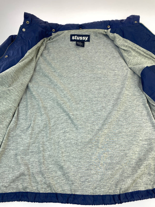 【中古品】【メンズ】 STUSSY ステューシー 00'S MOUNTAIN JACKET 00年代 マウンテンジャケット メンズ フード付き アウター 142-260904-em-33-min サイズ：XL カラー：ネイビー 万代Net店