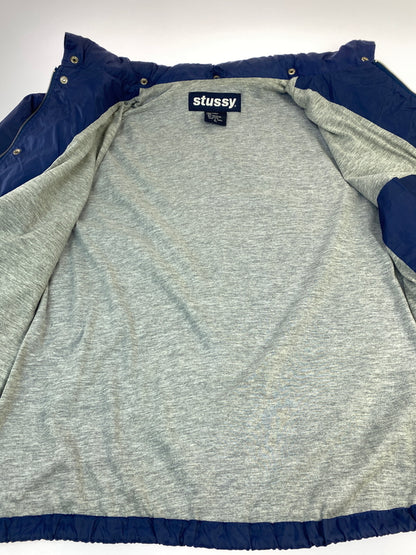 【中古品】【メンズ】 STUSSY ステューシー 00'S MOUNTAIN JACKET 00年代 マウンテンジャケット メンズ フード付き アウター 142-260904-em-33-min サイズ：XL カラー：ネイビー 万代Net店