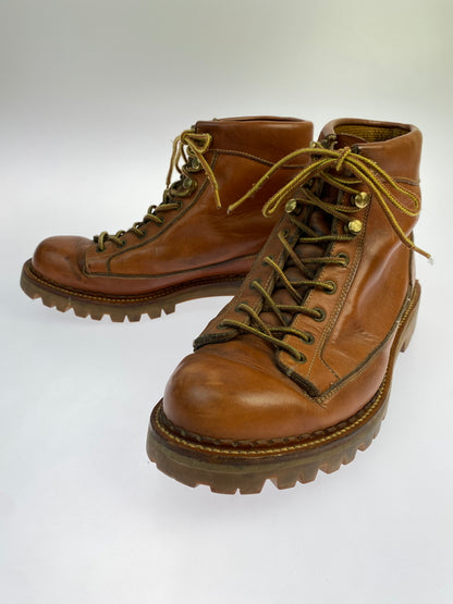 【中古品】【メンズ】 BARBARIAN CHIEFTAIN バーバリアンチーフテン WORK BOOTS ワークブーツ 靴 165-260907-yn-06-min サイズ：26.0cm カラー：ブラウン系 万代Net店