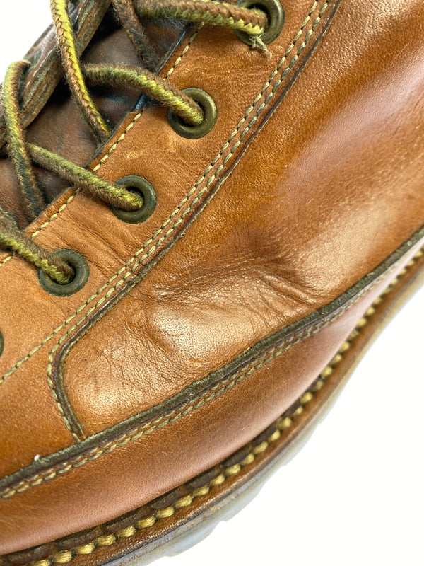 【中古品】【メンズ】 BARBARIAN CHIEFTAIN バーバリアンチーフテン WORK BOOTS ワークブーツ 靴 165-260907-yn-06-min サイズ：26.0cm カラー：ブラウン系 万代Net店