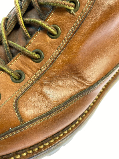 【中古品】【メンズ】 BARBARIAN CHIEFTAIN バーバリアンチーフテン WORK BOOTS ワークブーツ 靴 165-260907-yn-06-min サイズ：26.0cm カラー：ブラウン系 万代Net店