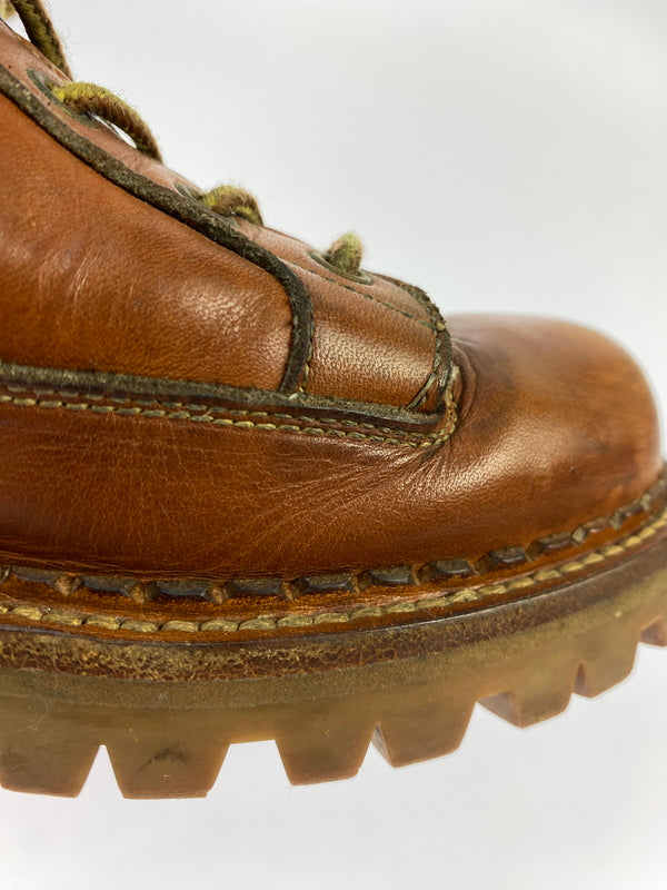 【中古品】【メンズ】 BARBARIAN CHIEFTAIN バーバリアンチーフテン WORK BOOTS ワークブーツ 靴 165-260907-yn-06-min サイズ：26.0cm カラー：ブラウン系 万代Net店