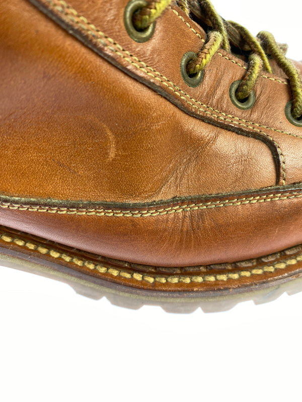【中古品】【メンズ】 BARBARIAN CHIEFTAIN バーバリアンチーフテン WORK BOOTS ワークブーツ 靴 165-260907-yn-06-min サイズ：26.0cm カラー：ブラウン系 万代Net店