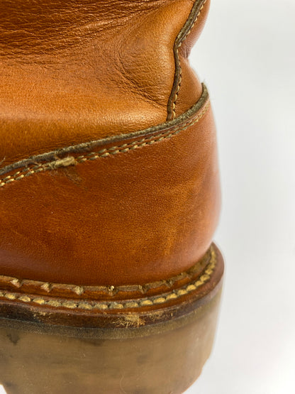 【中古品】【メンズ】 BARBARIAN CHIEFTAIN バーバリアンチーフテン WORK BOOTS ワークブーツ 靴 165-260907-yn-06-min サイズ：26.0cm カラー：ブラウン系 万代Net店