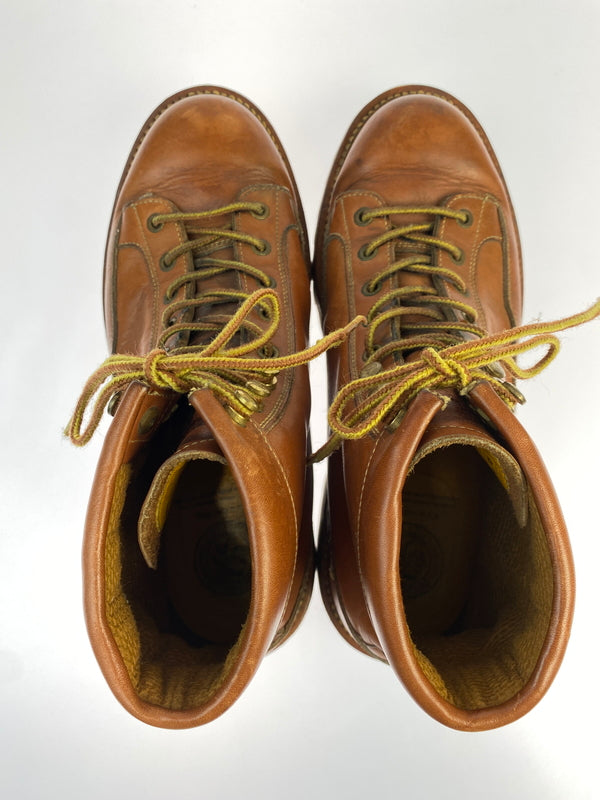 【中古品】【メンズ】 BARBARIAN CHIEFTAIN バーバリアンチーフテン WORK BOOTS ワークブーツ 靴 165-260907-yn-06-min サイズ：26.0cm カラー：ブラウン系 万代Net店