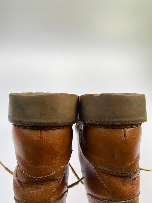 【中古品】【メンズ】 BARBARIAN CHIEFTAIN バーバリアンチーフテン WORK BOOTS ワークブーツ 靴 165-260907-yn-06-min サイズ：26.0cm カラー：ブラウン系 万代Net店