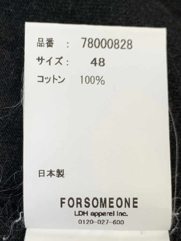 【中古品】【メンズ】 FOR SOME ONE フォーサムワン EAGLE S/S TEE イーグル ショートスリーブ 半袖Tシャツ メンズ トップス 142-260904-em-63-min サイズ：48 カラー：ブラック 万代Net店