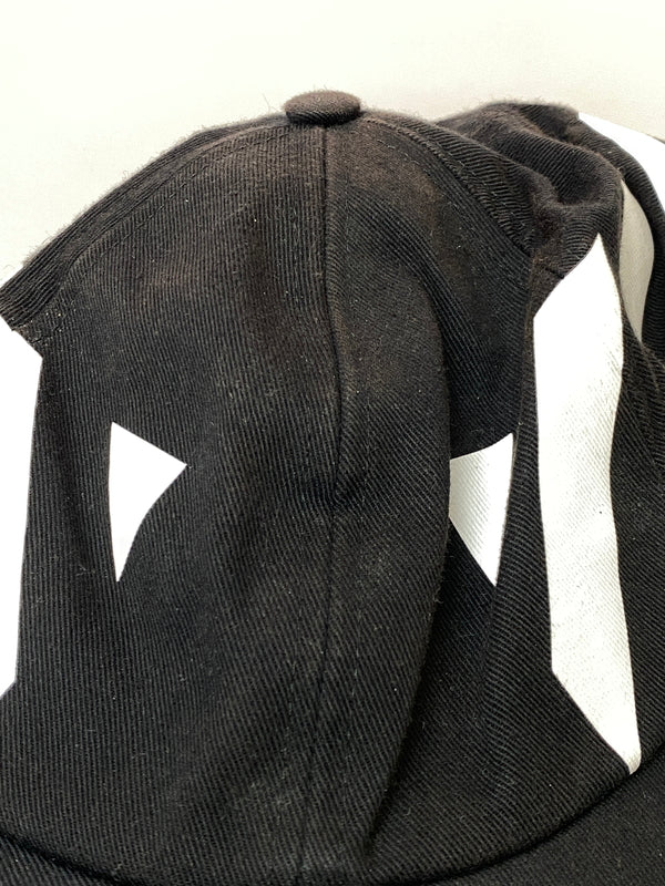 【中古品】【メンズ】 OFF-WHITE オフホワイト 19AW DIAG BASEBALL CAP ベースボールキャップ 帽子 185-260909-yn-23-min サイズ：O/S カラー：ブラック 万代Net店