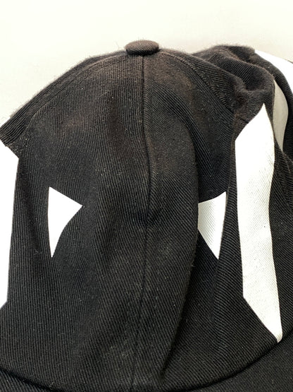 【中古品】【メンズ】 OFF-WHITE オフホワイト 19AW DIAG BASEBALL CAP ベースボールキャップ 帽子 185-260909-yn-23-min サイズ：O/S カラー：ブラック 万代Net店