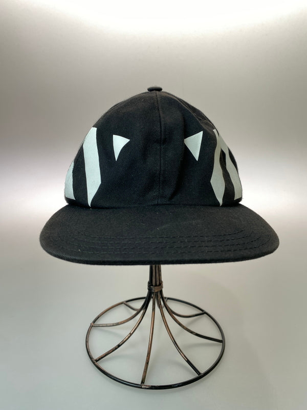 【中古品】【メンズ】 OFF-WHITE オフホワイト 19AW DIAG BASEBALL CAP ベースボールキャップ 帽子 185-260909-yn-23-min サイズ：O/S カラー：ブラック 万代Net店