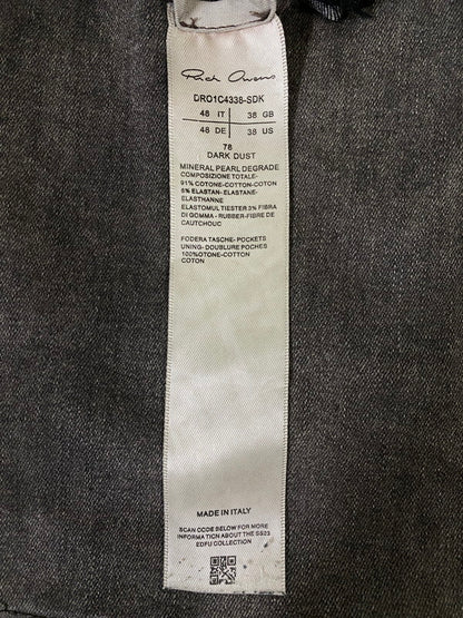 【現状渡し品】【メンズ】 RICK OWENS DRKSHDW リックオーエンス ダークシャドウ DOUBLE CARGO JUMBO BELAS DRO1C4338-SDK ダブルカーゴ ジャンボ ベラ デニムパンツ ボトムス 152-260909-jt-22-min サイズ：IT 48 カラー：グレー 万代Net店