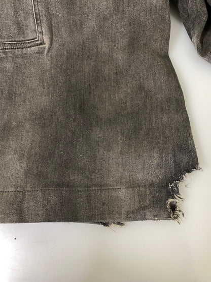 【現状渡し品】【メンズ】 RICK OWENS DRKSHDW リックオーエンス ダークシャドウ DOUBLE CARGO JUMBO BELAS DRO1C4338-SDK ダブルカーゴ ジャンボ ベラ デニムパンツ ボトムス 152-260909-jt-22-min サイズ：IT 48 カラー：グレー 万代Net店