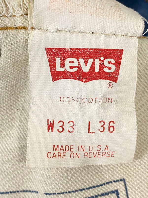 【中古品】【メンズ】 LEVI'S リーバイス 90'S 110周年BIG E復刻 501 DENIM PANTS バレンシア工場 デニムパンツ ボトムス 157-260909-jt-23-min サイズ：W33 L36 カラー：インディゴ 万代Net店