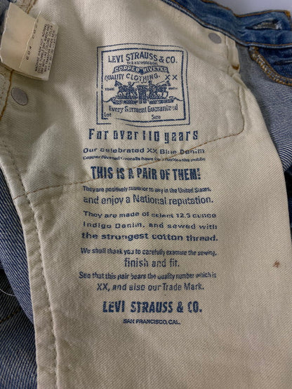 【中古品】【メンズ】 LEVI'S リーバイス 90'S 110周年BIG E復刻 501 DENIM PANTS バレンシア工場 デニムパンツ ボトムス 157-260909-jt-23-min サイズ：W33 L36 カラー：インディゴ 万代Net店